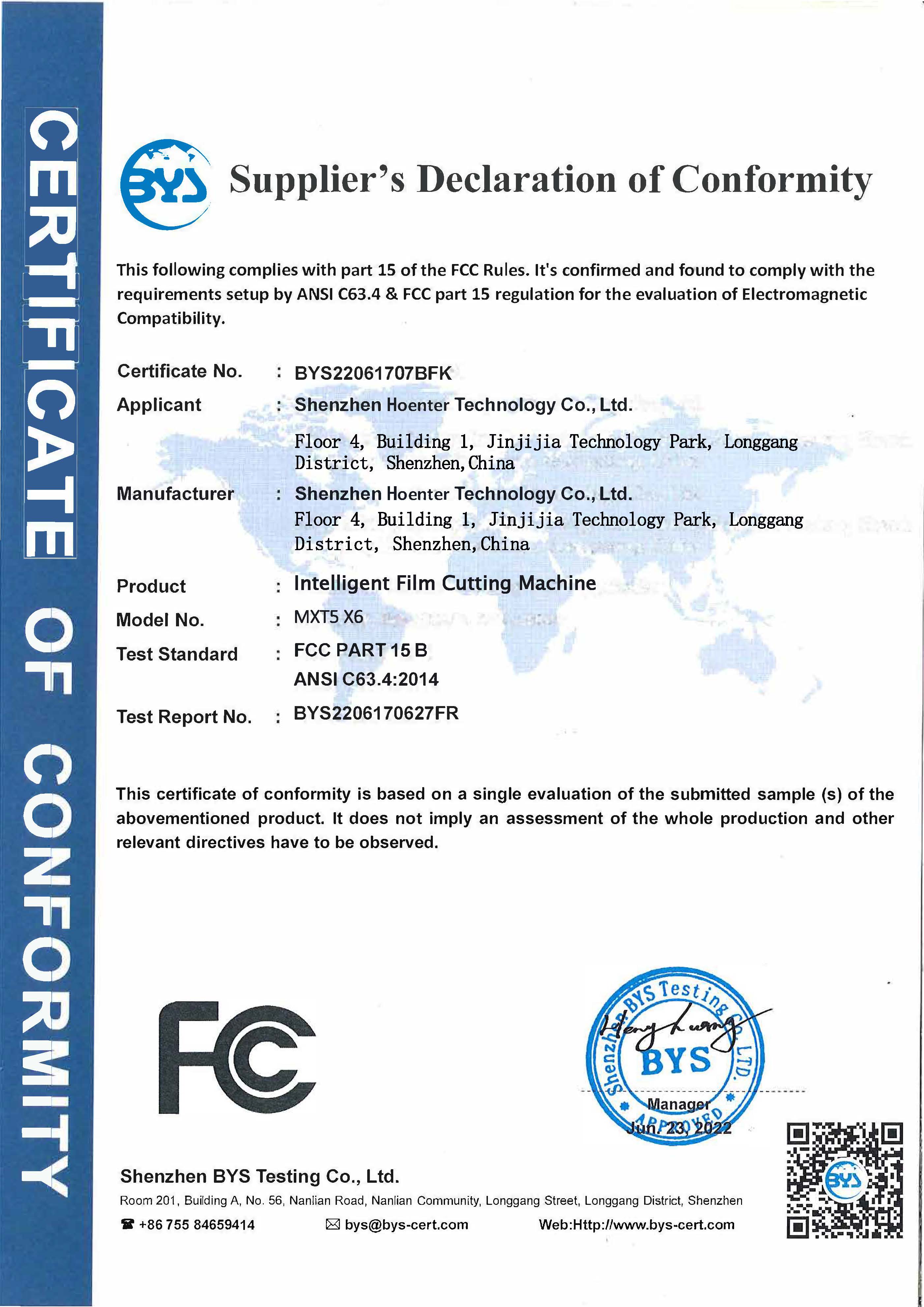 Certificación