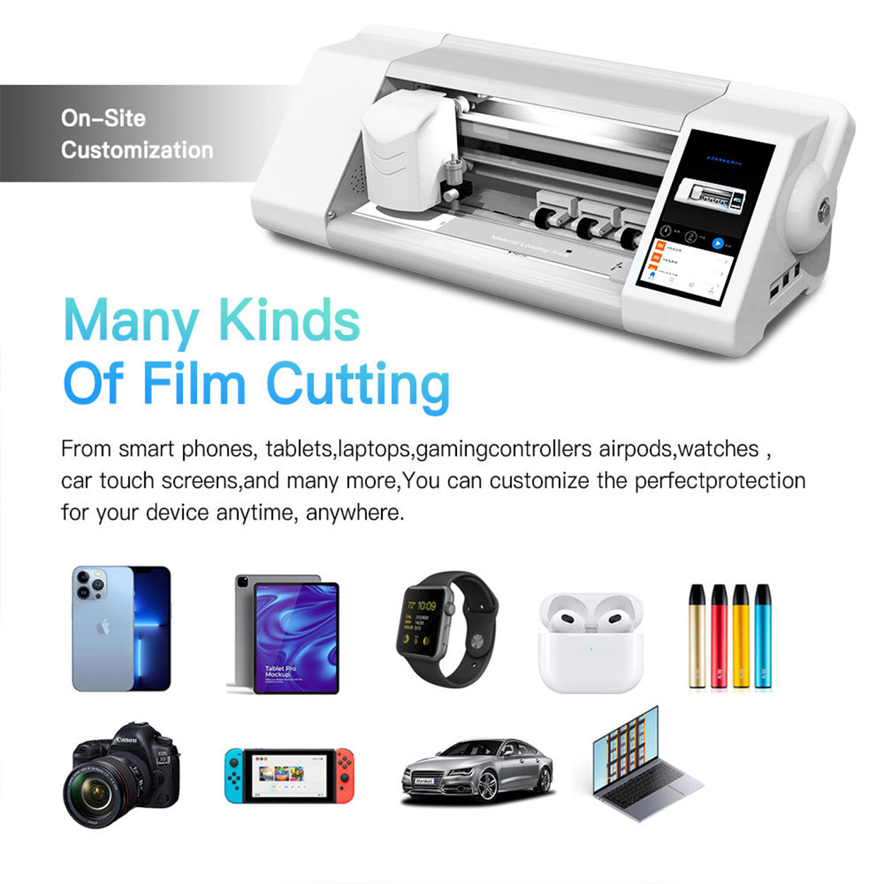 Mobile Phone Screen Protector Cutting Machine3