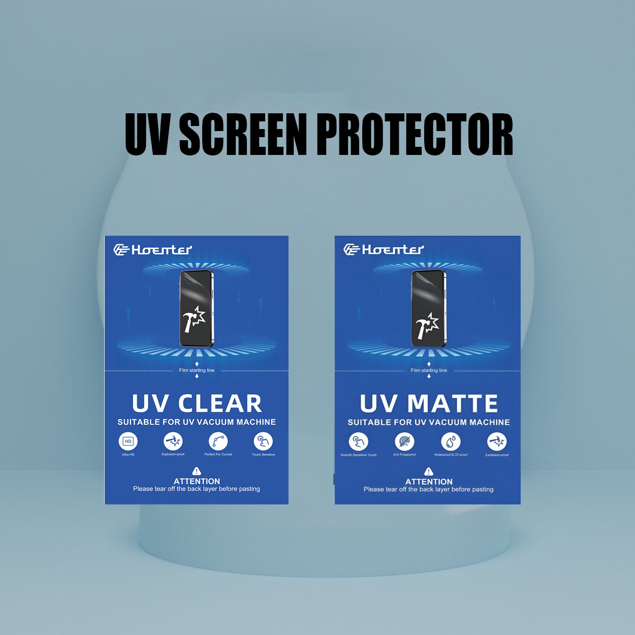 Protezione schermo UV 2 protezione dello schermo uv