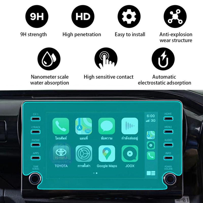 Toyota Hilux Navigation GPS Tempered Glass 7 H5aa755ceffaf414ab29458306038aa96f