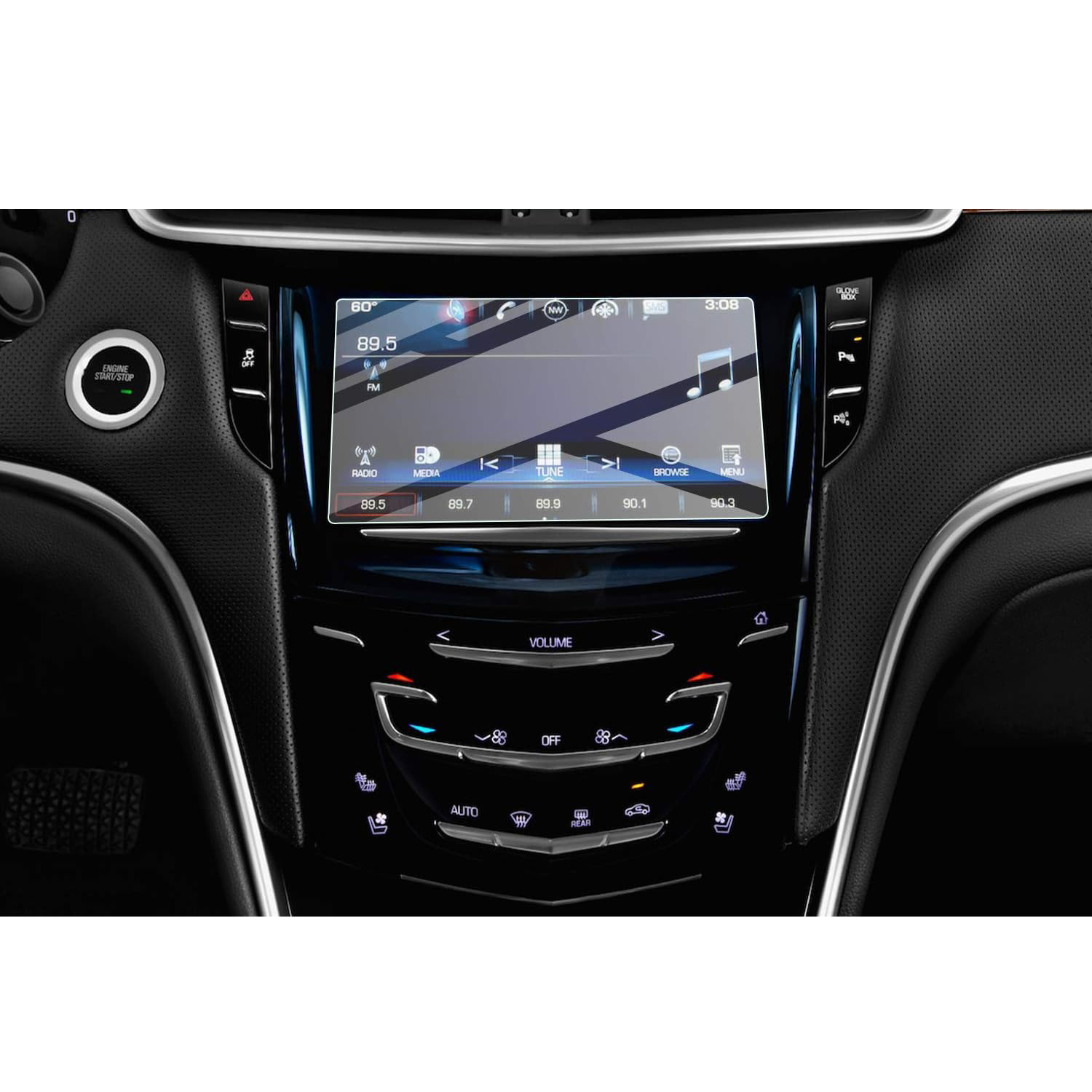 Cadillac XT5 Navigation GPS Tempered Glass 2 H84ce654877ea452895074367e71f942aM