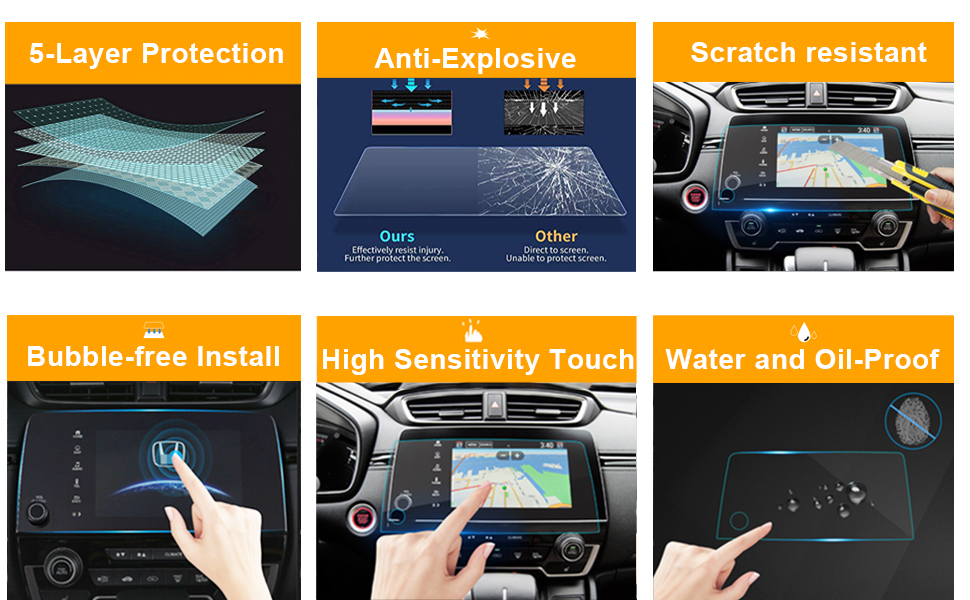 HD Car Touch Screen Tempered Glass 5 car-navigation-screen-protector-21