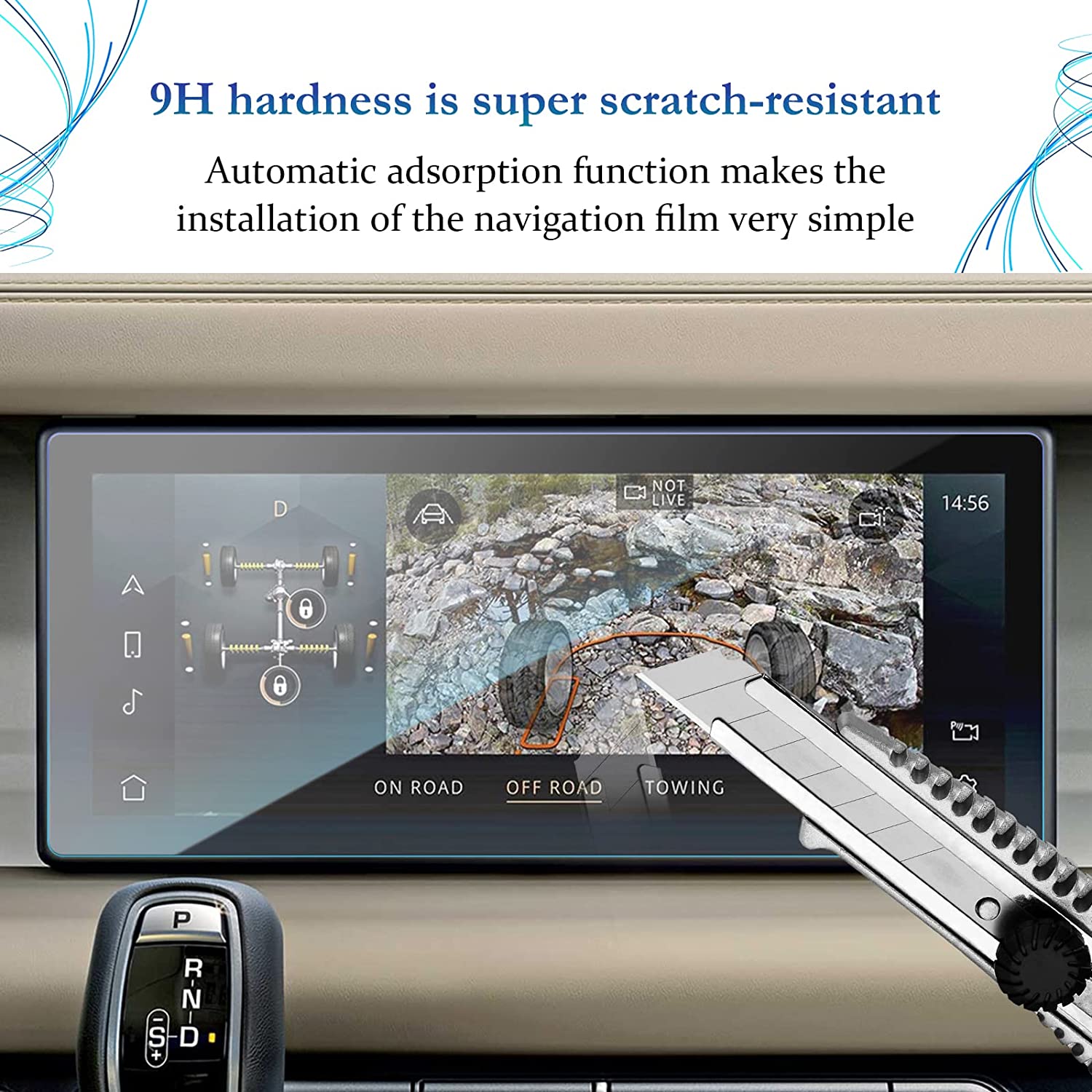 Land Rover Range Rover Navigation GPS Tempered Glass 6 H20d778f9699b43aaa5b64c938fd64a0a8